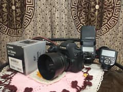 Canon Eos 6D Camera With Lens and Accessories