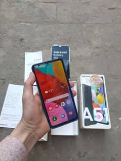 galaxy A51 for sal 8/128 dual sim full box pta approved