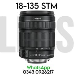 Canon 18-135mm STM Lens