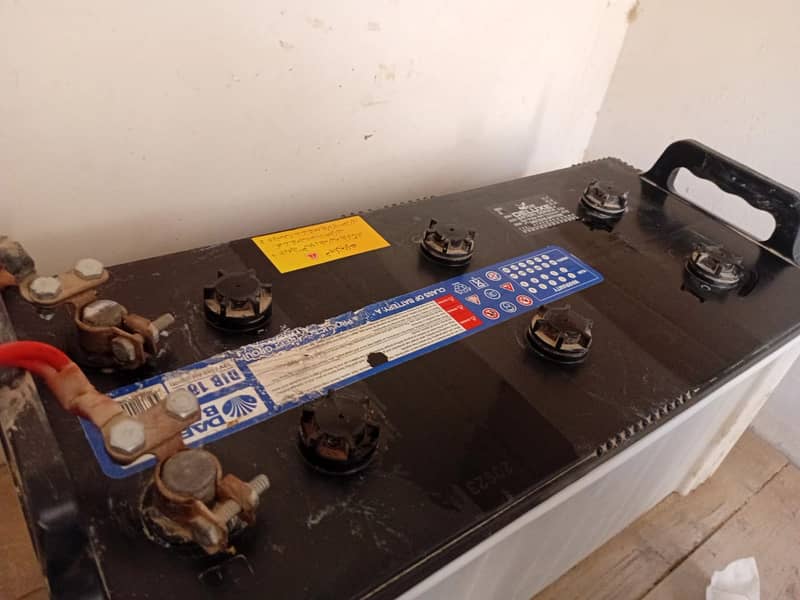 Daewoo deep cycle battery in running condition 7