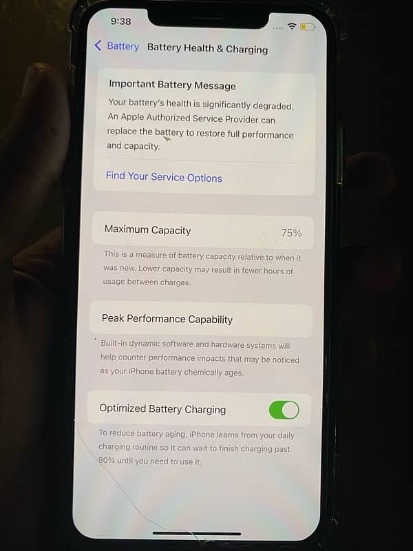 iPhone 11pro max, battery health (service) 256Gb. condition good all ok 0