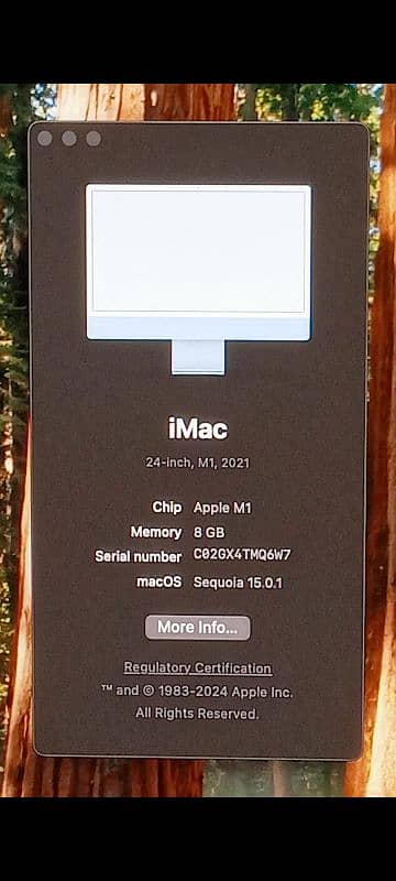 Apple iMac M1 2021 24" 8GB / 16GB & 256GB / 512GB / 1TB / 2TB 1