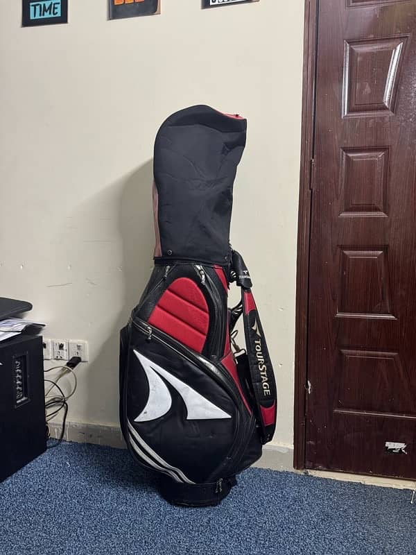 bridgestone golf kit with nike driver with t line putter 0