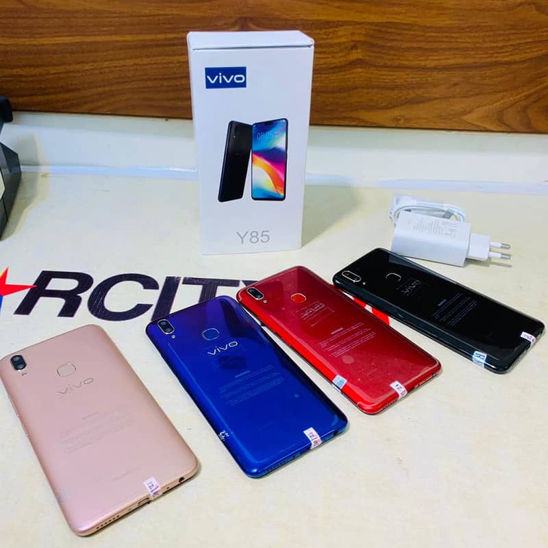 Vivo Y85 4gb ram 64gb storage Phone Pta Approved Face id/Fingerprint 3