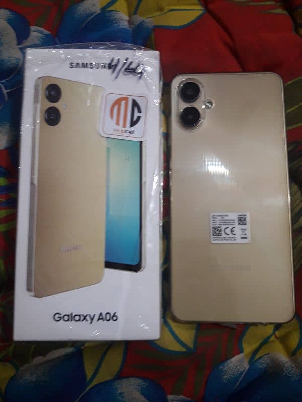 SAMSUNG A06 Mobile new Mobile 4/64 Gb just Box open all ok 03099547046 2