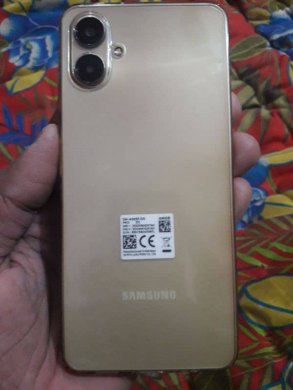 SAMSUNG A06 Mobile new Mobile 4/64 Gb just Box open all ok 03099547046 4