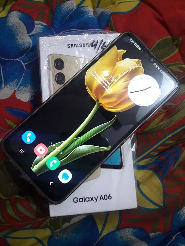 SAMSUNG A06 Mobile new Mobile 4/64 Gb just Box open all ok 03099547046 6