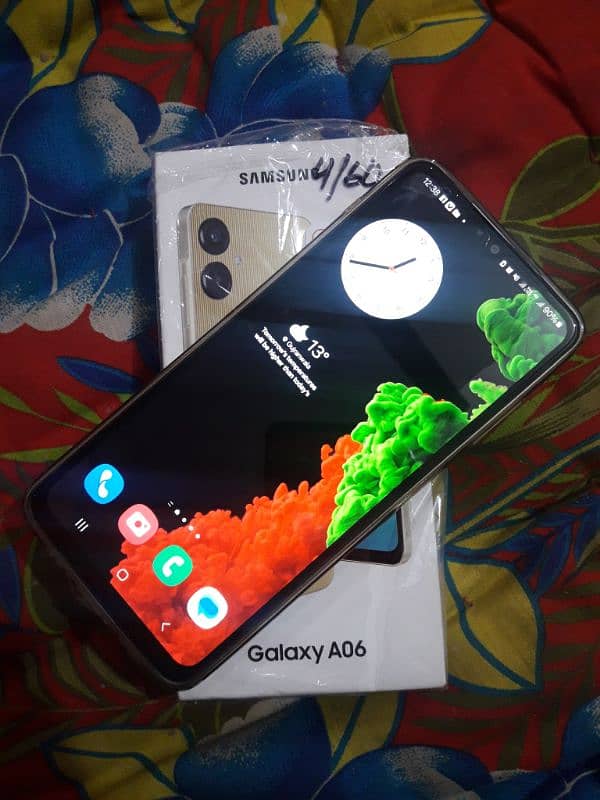 SAMSUNG A06 Mobile new Mobile 4/64 Gb just Box open all ok 03099547046 8