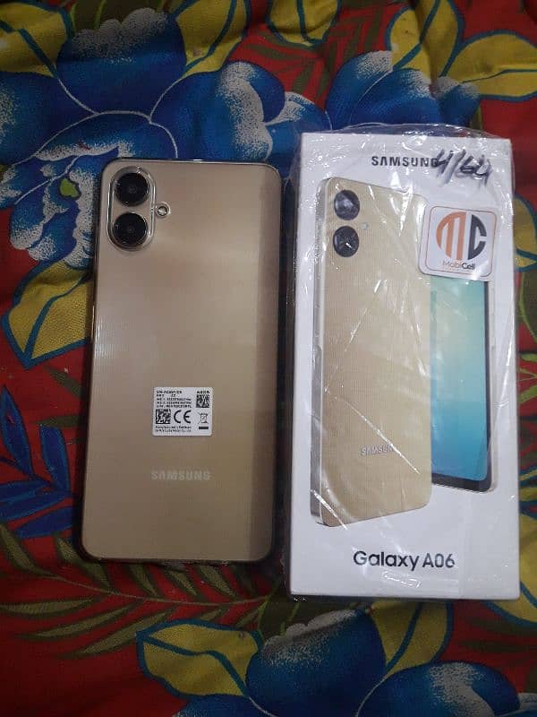 SAMSUNG A06 Mobile new Mobile 4/64 Gb just Box open all ok 03099547046 15