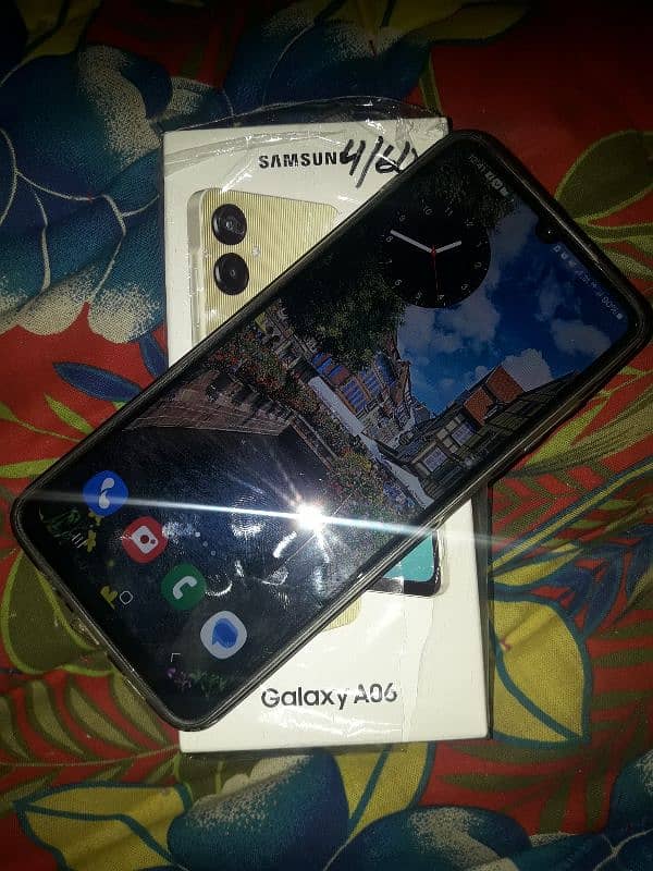 SAMSUNG A06 Mobile new Mobile 4/64 Gb just Box open all ok 03099547046 16