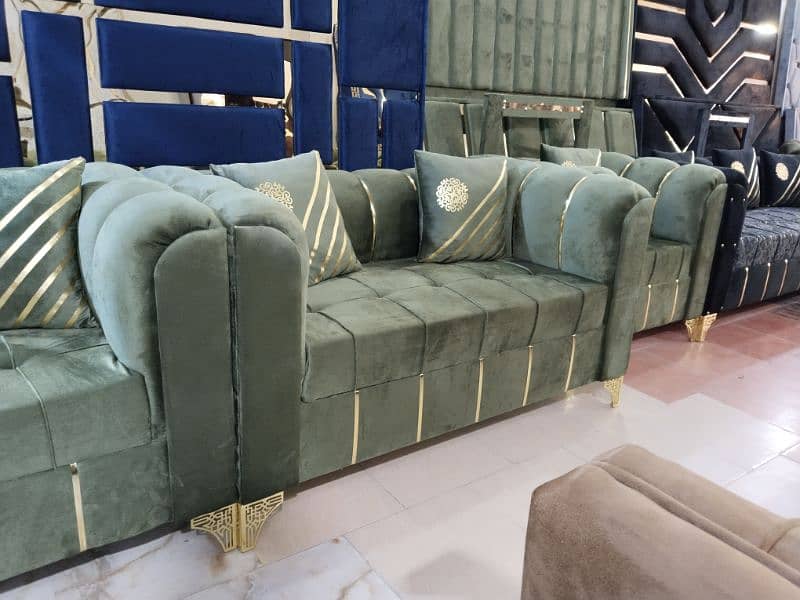 L shape sofa / corner sofa / 6 seater sofa / 3,2,1 seater sofa set 9