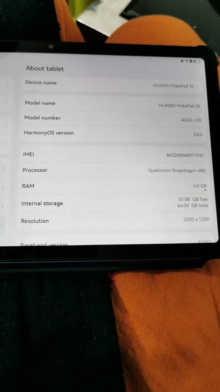 HUAWEI MATE PAD SE 2023 (4+64 GB)  Space Gray 2