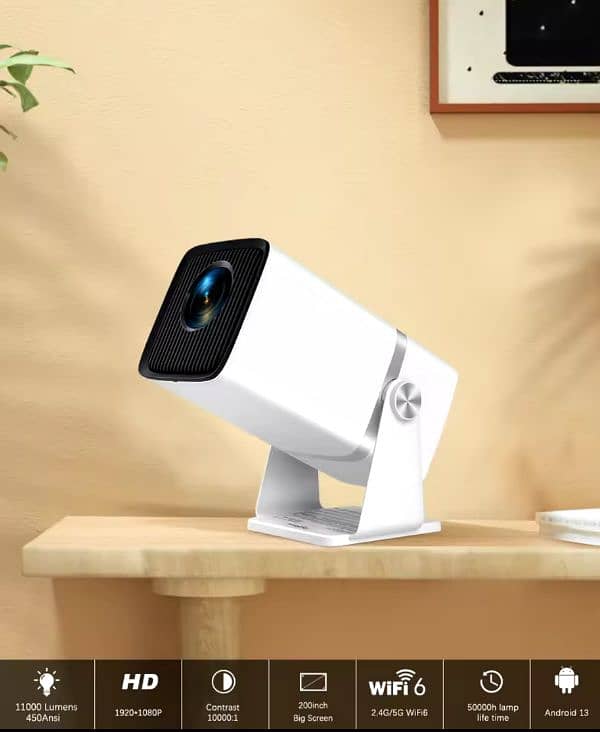 ThundeaL 4K Full HD Projector FHD TD80W Android WiFi 3D Home Theater 9