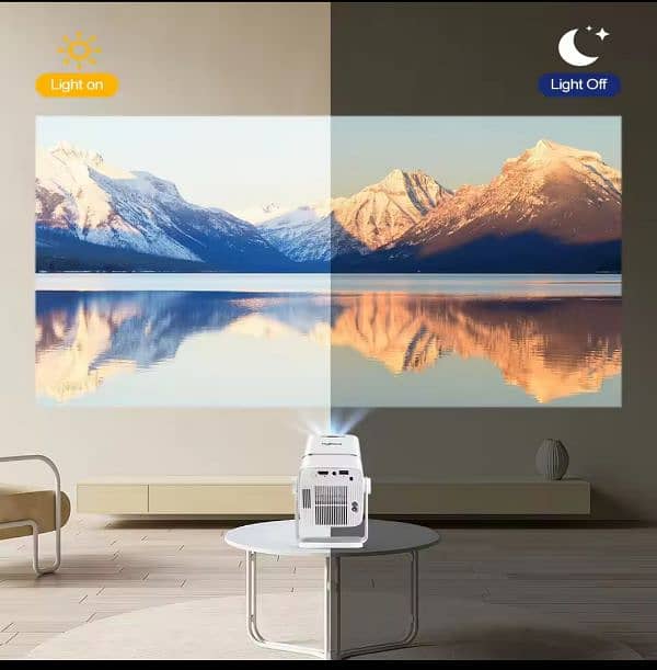 ThundeaL 4K Full HD Projector FHD TD80W Android WiFi 3D Home Theater 10