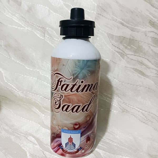 Personalized Water school bottle print bottle,Photo,Name,Logo Custom 6