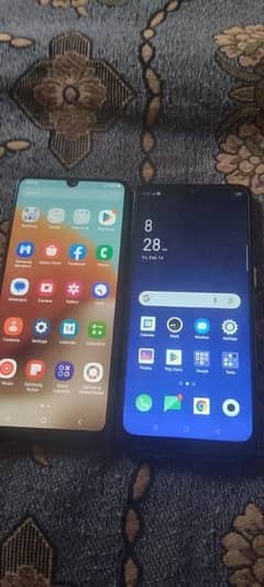 Samsung a32 and oppo f15