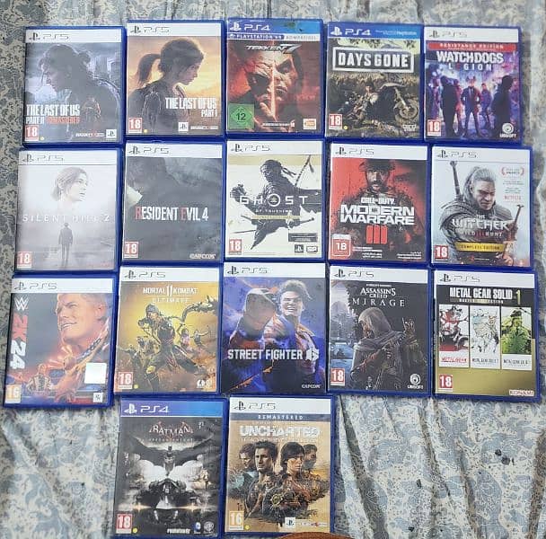 PS 5 GAMES CDS PLAY STATION 5 GAMES 2