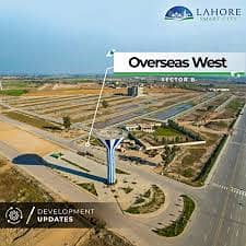 4 MARLA COMMERCIAL PLOT AVAILABLE IN OVERSEAS WEST BLOCK 4