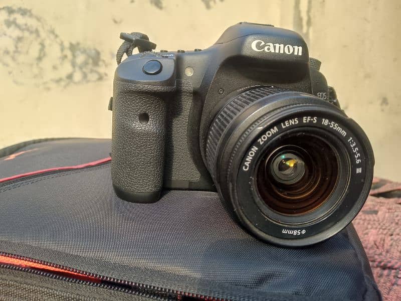 Canon 7D with 3 lens 1