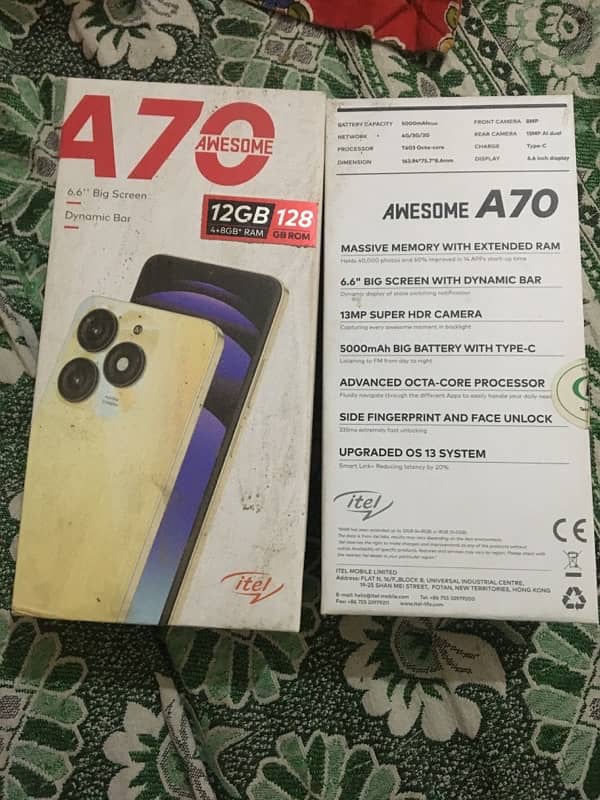 itel A70 6