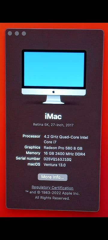 iMac 2017 21.5" & 27" Core i5 & i7 with 2GB, 4GB & 8GB Graphic Card 1