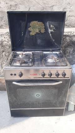 cooking Range nas gas 3 burner Bakery  gas electric chulha