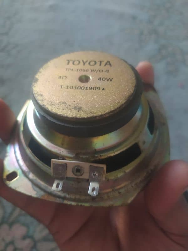 Toyota Corolla dashboard speakers pair 3