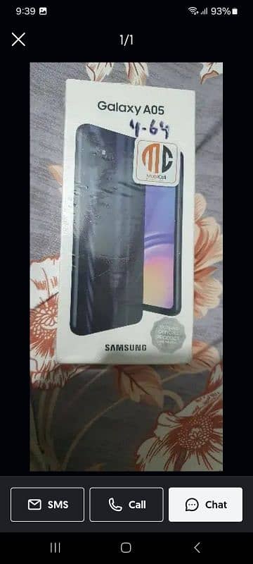 samsung a05 hybos onlly 5 days usd new pees box compleet saman 3