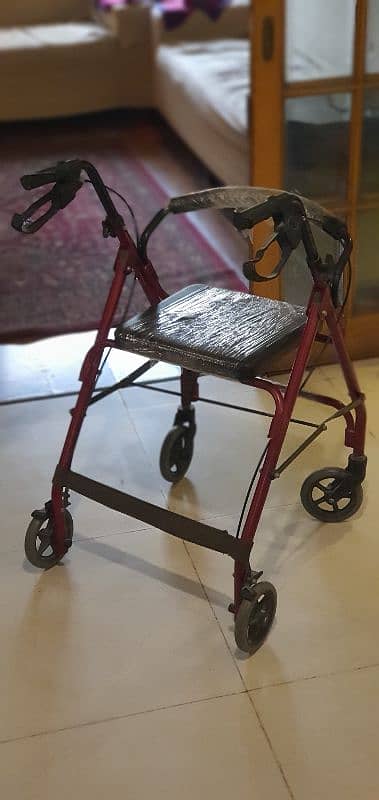 Rollator Walker With Seat for Old People 0