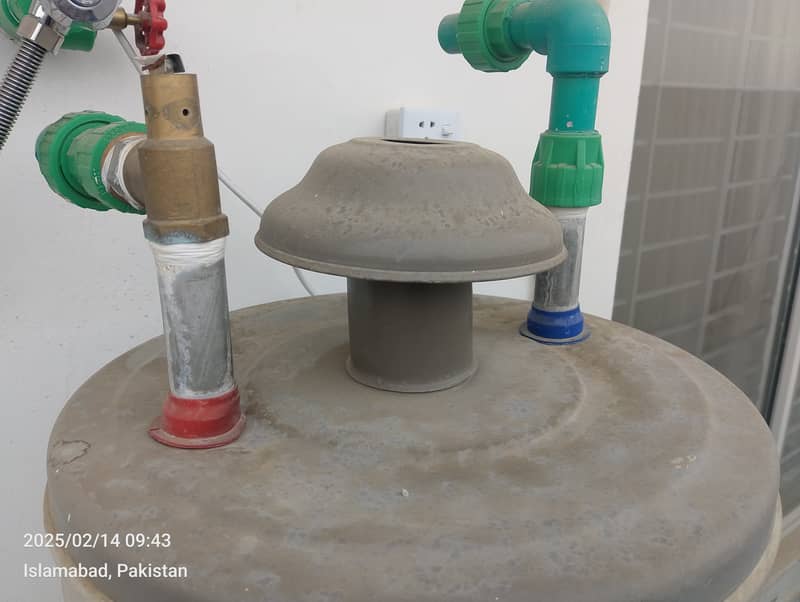 Gas + electric gyser for sale 3