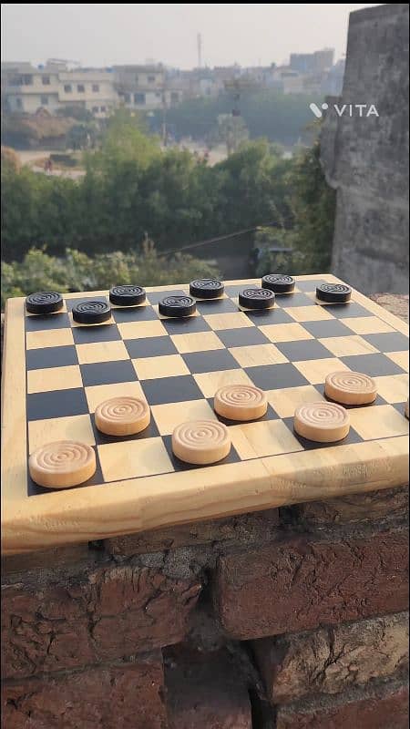 classic wooden CHESS [3 in 1] 2