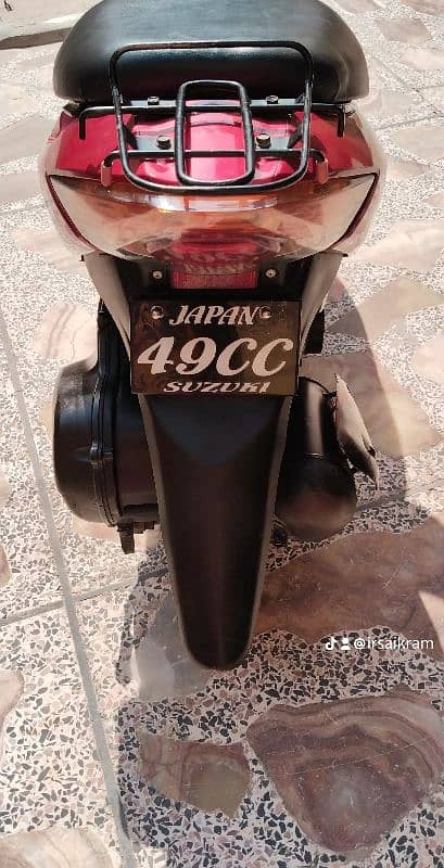 Suzuki Address V50 patrol 1