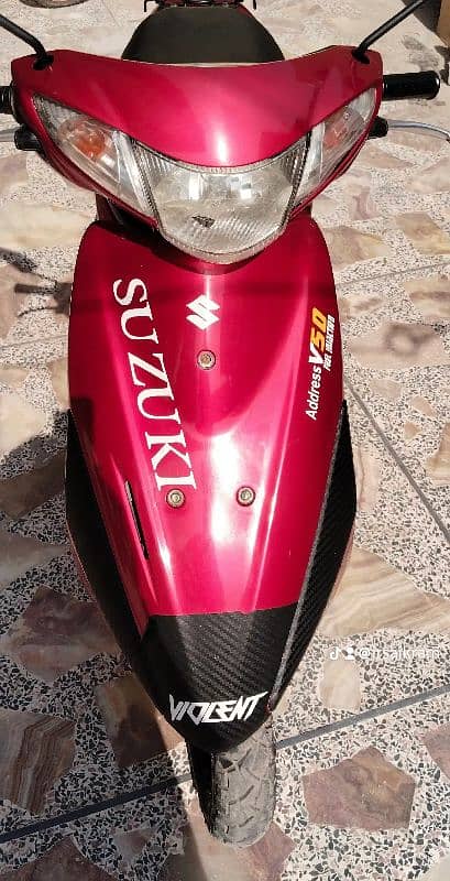 Suzuki Address V50 patrol 4