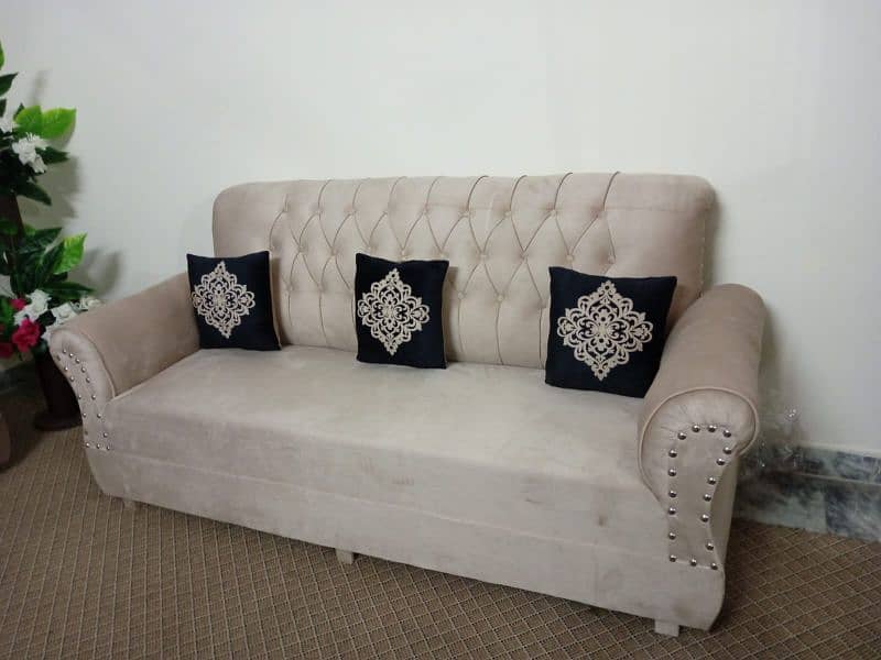 sofa set/5 seater sofa/velvet sofa set/ 3