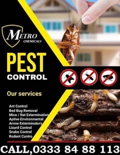 Fumigation Termite Tank cleaning Pest control services