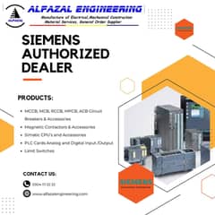 Siemens/ Components Breaker/ MCB/ MCCB Contactor/ PLC Motor Dealer.