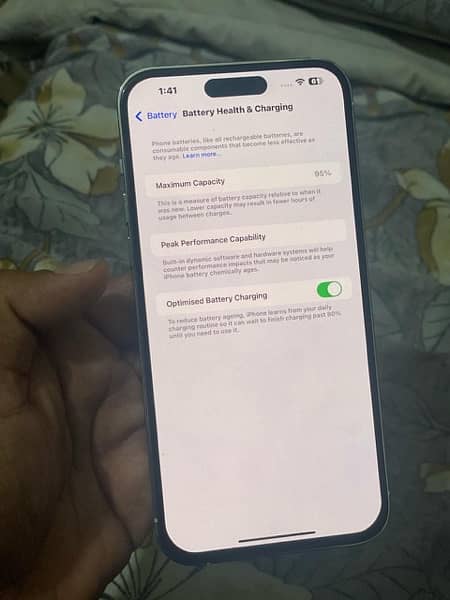 iPhone 14 Pro Max 128GB Jv 95 health 1