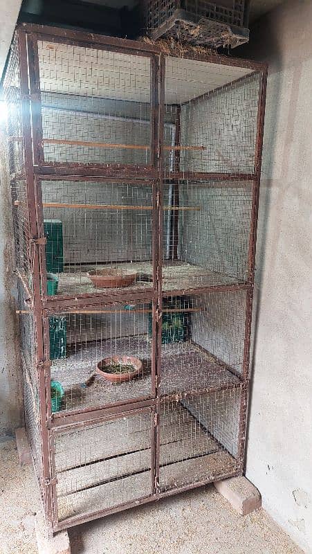 Bird' iron cage fr sale 1