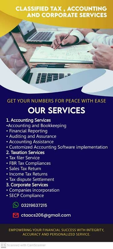 FBR Tax Compliances and Accounting Services 0