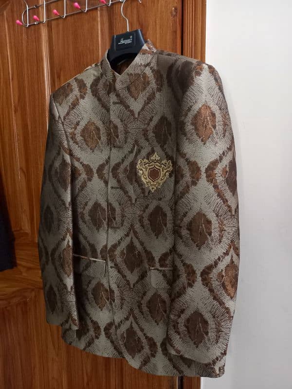 Coat/ Mehndi Coat/ Embroidery Men Coat/ Wedding Men Coat 2