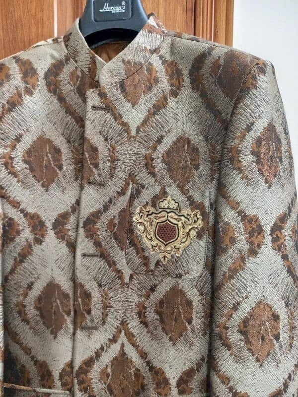 Coat/ Mehndi Coat/ Embroidery Men Coat/ Wedding Men Coat 8