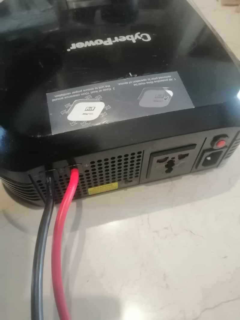 24 Volt UPS- CyberPower 240V×10A=2400W 3