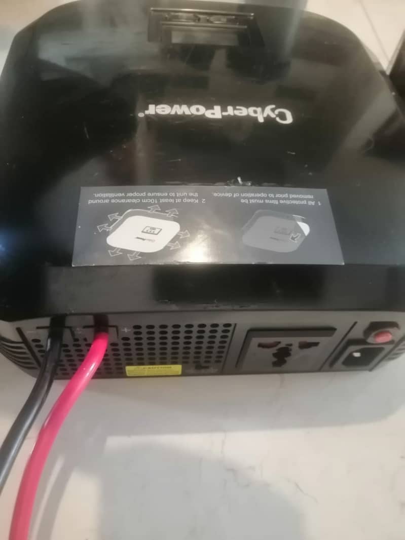 24 Volt UPS- CyberPower 240V×10A=2400W 5