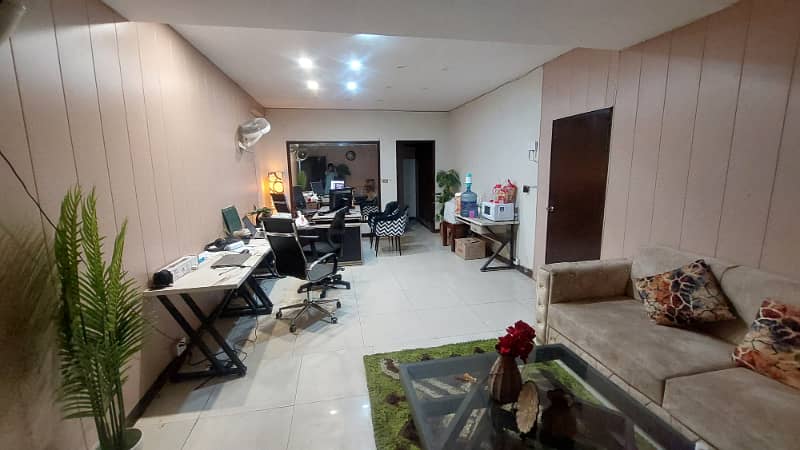 Furnished Office for Rent in Model Town for (Call center + Software house + Marketing Office & Other Setup as You Want) 1