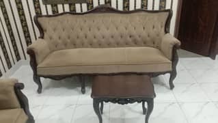 Shisham Wood Sofa Set and Side Tables