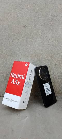 Redmi A3x. phone number 03299792747 open Box charger Sath box Sath