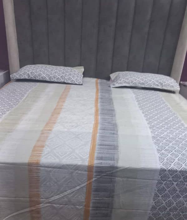 Export container bedsheets pure cotton fabric 4