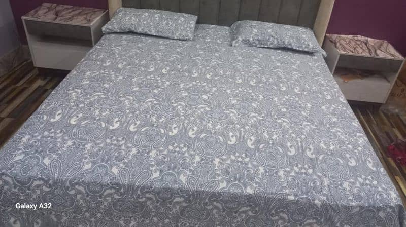 Export container bedsheets pure cotton fabric 8