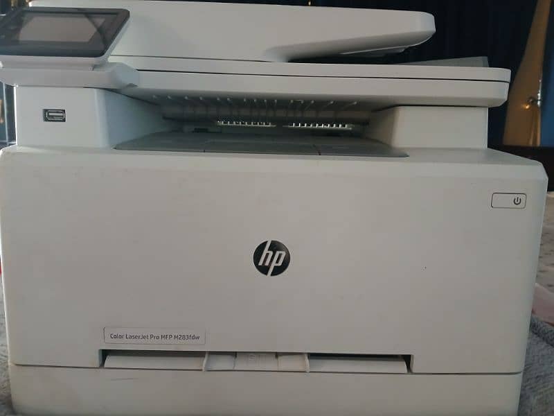 HP printer few days used mfp 283 0