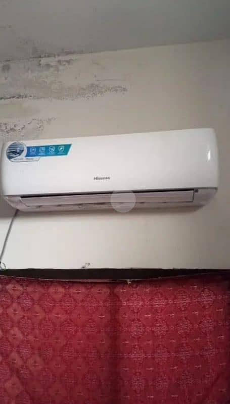 Hisense DC inverter 1.5 smoothly working condition 0